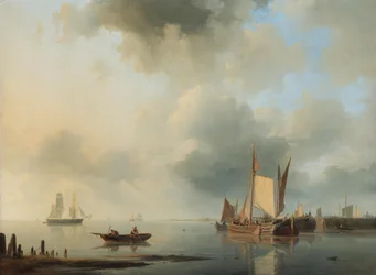 Barcos en un puerto tranquilo